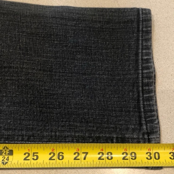 JONES NEW YORK HIGH WAISTED STRETCH DENIM JEANS BLACK SIZE 6 - Picture 9 of 10